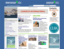 Tablet Screenshot of mercosurabc.com.ar